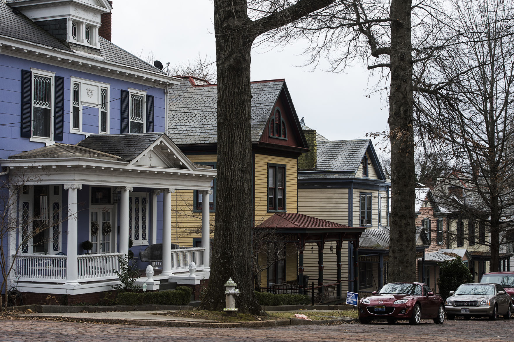 Then and Now - 2016-12-31 Garland Hill - 300 block of Madison Street